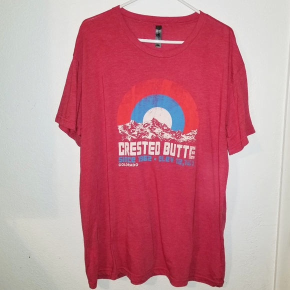 Colorado Crested Butte Souvenir Tshirt - Picture 1 of 1